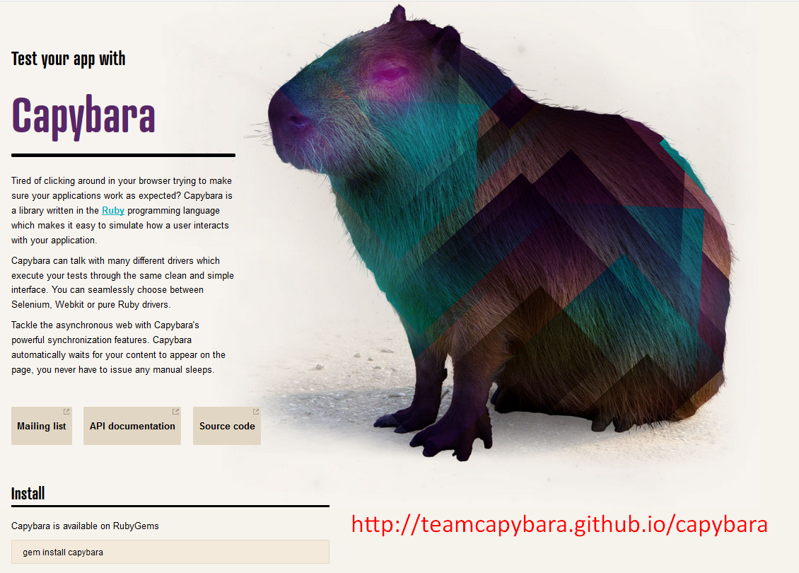 How to Find and Capture a Capybara by Text How to Find and Capture a Capybara by Text