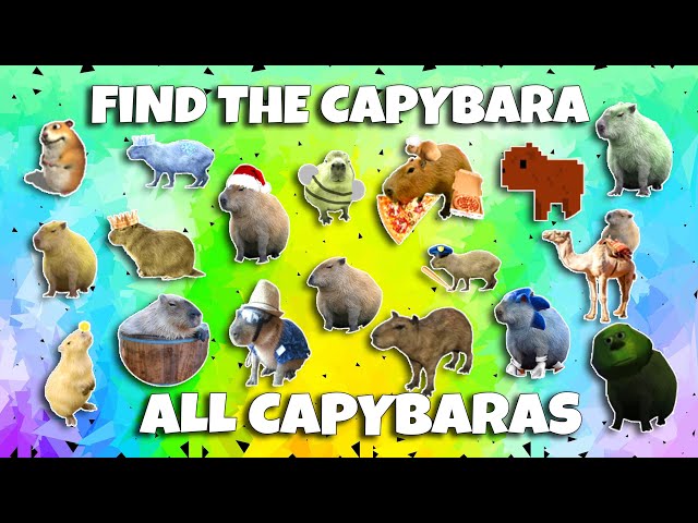 How to Find and Capture a Capybara by Text How to Find and Capture a Capybara by Text