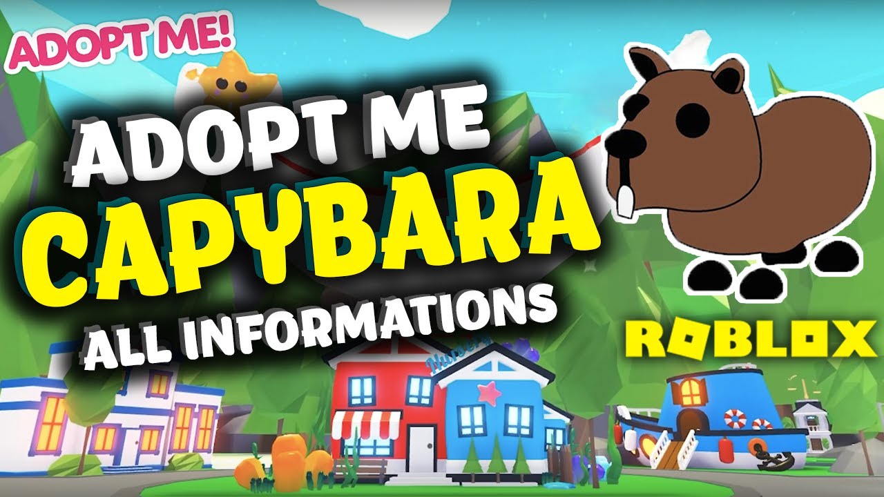 The Value of a Capybara in Adopt Me The Value of a Capybara in Adopt Me