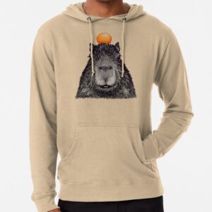 ssrcolightweight hoodiemensdec3a0e943c4fe21frontsquare productx1000 bgf8f8f8 2 - Capybara Gifts