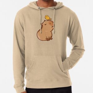 ssrcolightweight hoodiemensdec3a0e943c4fe21frontsquare productx1000 bgf8f8f8 1 - Capybara Gifts