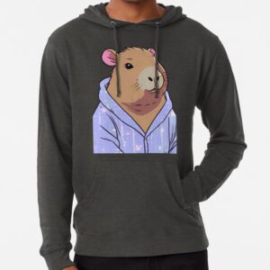 ssrcolightweight hoodiemensheather mid charcoalfrontsquare productx1000 bgf8f8f8 1 - Capybara Gifts