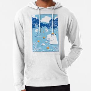 ssrcolightweight hoodiemensfafafaca443f4786frontsquare productx1000 bgf8f8f8 11 - Capybara Gifts