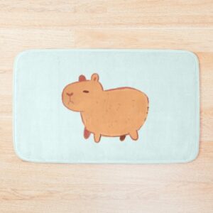 urbathmat flatlay largesquare1000x1000.1u5 35 - Capybara Gifts