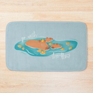 urbathmat flatlay largesquare1000x1000.1u5 13 - Capybara Gifts