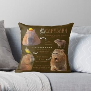 throwpillowsmall1000x bgf8f8f8 c020010001000 26 - Capybara Gifts